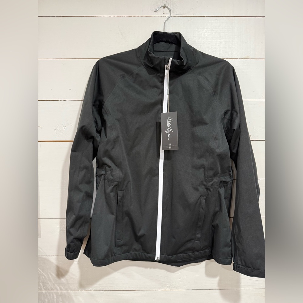 Women's Black Walter Hagen Full Zip Waterproof Jacket